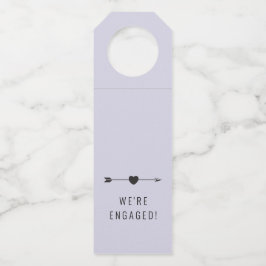 Minimalist | Engagement Lilac | Bottle Hanger ボトルネックタグ