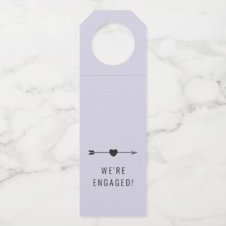Minimalist | Engagement Lilac | Bottle Hanger ボトルネックタグ