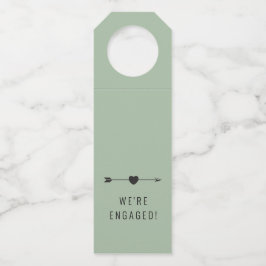 Minimalist | Engagement Seafoam | Bottle Hanger ボトルネックタグ
