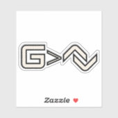 Minimalist Faith Symbol  シール (シート)