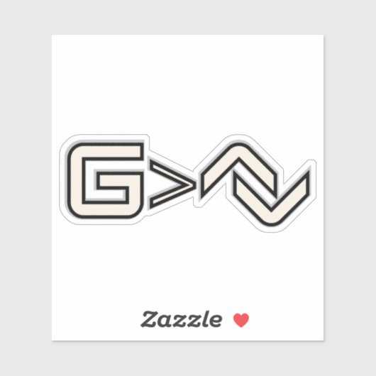 Minimalist Faith Symbol  シール (シート)