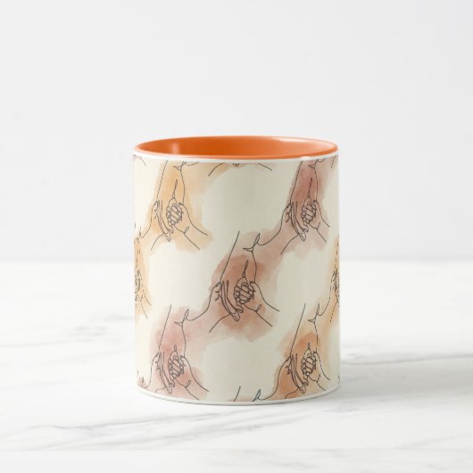 Minimalist Family Bond マグカップ (中央)