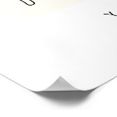 Minimalist Female Line Art Poster | Abstract Woman ポスター (角)