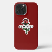 Minimalist Feminist Rose iPhoneケース (裏面)