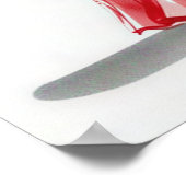 Minimalist Filipino Ink Wash ポスター (角)