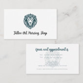 Minimalist Fine Line Tattoo Artist Appointment  名刺 (正面/裏面)