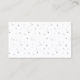 Minimalist+Floral+Elegance | プレミアム名刺 コーリングカード