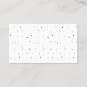 Minimalist+Floral+Elegance   プレミアム名刺 コーリングカード