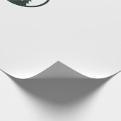 Minimalist Forest Badge Nature Adventure Notebook ラッピングペーパー (角)