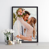 Minimalist Frame Personalized ポスター