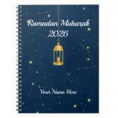 Minimalist Galaxy Lantern ノートブック (正面)