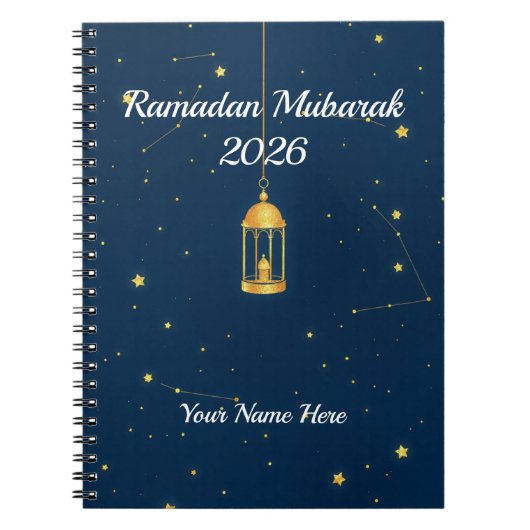 Minimalist Galaxy Lantern ノートブック (正面)