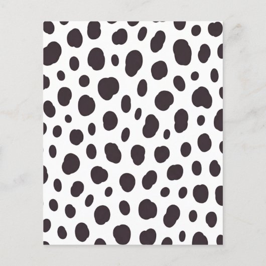 Minimalist Gender Neutral Chic Dalmation Advice (裏面)