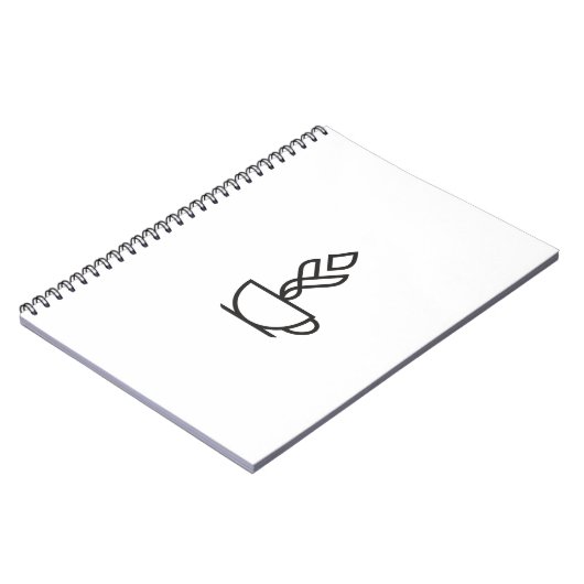 Minimalist Geometric Coffee Notebook ノートブック (左側)