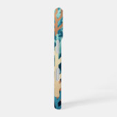 Minimalist Geometric Coral iPhone 16ケース (右側面)