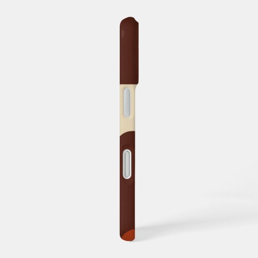 Minimalist Geometric Moka Maker iPhone 16ケース (右側面)