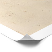 Minimalist Geometric Wall Art - Flowing Lines in ポスター (角)