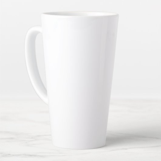 Minimalist Geometric Whale Mug カフェラテマグ (左アングル)