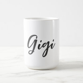Minimalist Gigi  コーヒーマグカップ