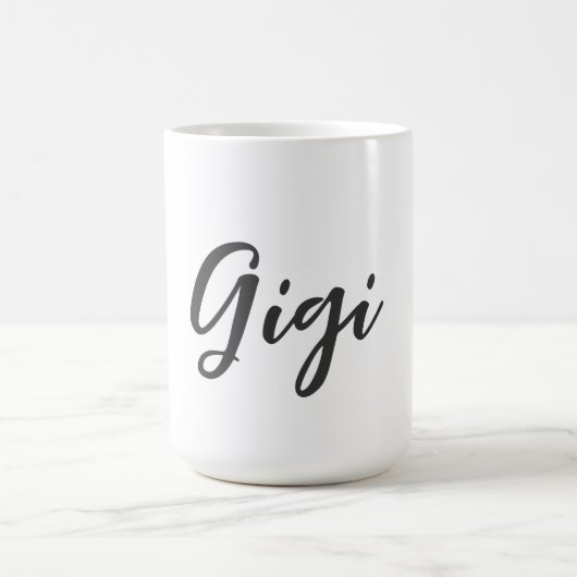 Minimalist Gigi コーヒーマグカップ (中央)