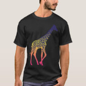 Minimalist Giraffe Classic T-Shirt Tシャツ (正面)