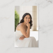 Minimalist Graduation Fund QR Enclosure Card エンクロージャーカード (正面)