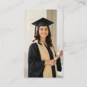 Minimalist Graduation Fund QR Enclosure Card エンクロージャーカード (正面)