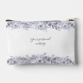 Minimalist Granddaughter Typography Photo アクセサリーポーチ (裏面)