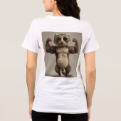 Minimalist Graphic T-Shirt – Quiet Strength  トライブレンドＴシャツ (裏面)