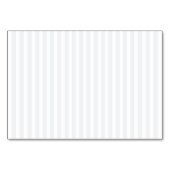 Minimalist Gray Cursive Lines テーブルナンバー (裏面)