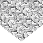 Minimalist Grey Abstract Table Runner ロングテーブルランナー (コーナー)