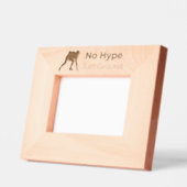 Minimalist Grounded Mindset Picture Frame レーザー彫刻フレーム (左)