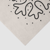 Minimalist handdrawn snowflake 薄葉紙 (詳細)