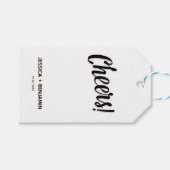 Minimalist Handwritten Typography & Elegant Modern ギフトタグ (正面(横))