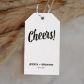 Minimalist Handwritten Typography & Elegant Modern ギフトタグ