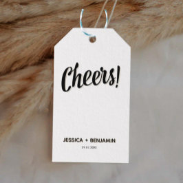 Minimalist Handwritten Typography & Elegant Modern ギフトタグ