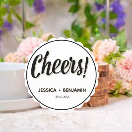 Minimalist Handwritten Typography & Elegant Modern ペーパーコースター