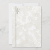 Minimalist Heart Wedding Thank You Card – Custom サンキューカード (裏面)
