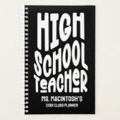 Minimalist High School Teacher Class Planner プランナー手帳 (正面)