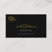 Minimalist Home Building Construction Luxe Busines 名刺 (正面)