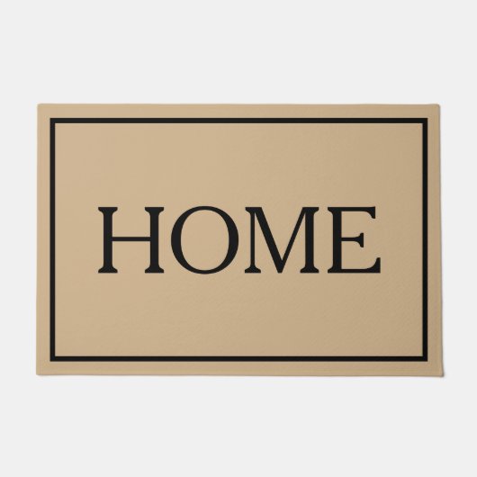 Minimalist Home Door mat ドアマット (正面)