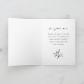 Minimalist I Love You カード (内部)