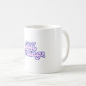 Minimalist Inspirational Mug – Modern Motivational コーヒーマグカップ (正面右)