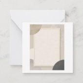 Minimalist Inspirational Notes | Modern Of ノートカード (裏面)