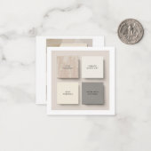 Minimalist Inspirational Notes | Modern Of ノートカード (正面/裏面インサイチュ)