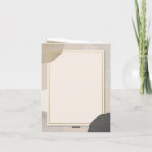 Minimalist Inspirational Notes | Modern Of ノートカード (裏面)