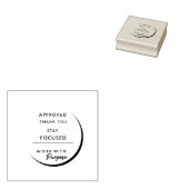 Minimalist Inspirational Stamp | Modern Office & H ラバースタンプ (押印)