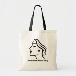 Minimalist International Women's Day T-Shirt Tote  トートバッグ