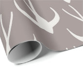 Minimalist Ivory Swallows in Flight ラッピングペーパー (ロールコーナー)