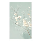 Minimalist Japandi Floral Wall Art Print フォトプリント (正面)